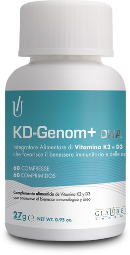 Forza Vitale - Kd Genom+ Integratore Vitamina K E D Confezione 60 Compresse