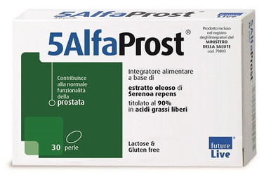 Future Live - 5Alfaprost Integratore Alimentare Confezione 30 Perle