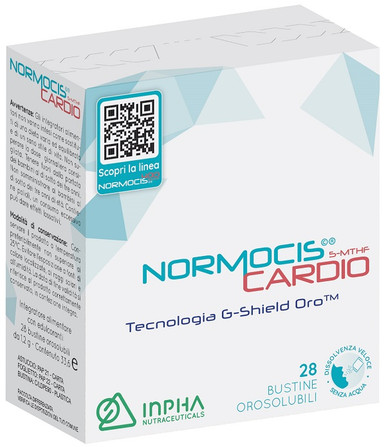 Inpha Duemila - Normocis Cardio Integratore Omocisteina Confezione 28 Bustine Orosolubili
