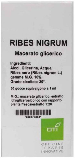 Oti - Ribes Nigrum M.G. Integratore Alimentare Benessere Generale Confezione 100 Ml
