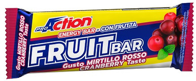 Proaction - Fruit Bar Mirtillo Barretta Proteica Confezione 40 Gr