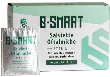 Vista e Viso - B Smart Salviette Oftalmiche Confezione 20 Pezzi (Scadenza Prodotto 05/2026)