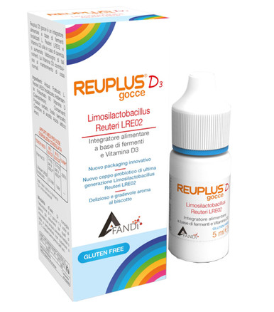 Reuplus - D3 Integratore Vitamina D Gocce Confezione 5 Ml (Scadenza Prodotto 03/2026)
