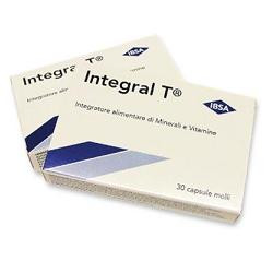 Ibsa - Integral T Integratore Alimentare Minerali Vitamine Confezione 30 Capsule