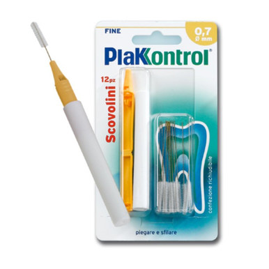 Plakkontrol - Minigrip Scovolino 0.7 Pulizia Dentale Confezione 10 Pezzi