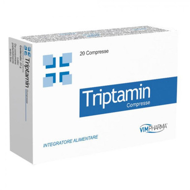 Vimpharma - Triptamin Integratore Stress E Sonno Confezione 20 Compresse