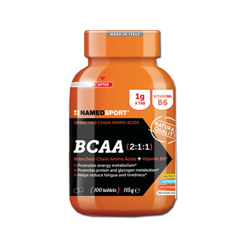 Named Sport - BCAA 2:1:1 Integratore Di Aminoacidi Confezione 100 Compresse