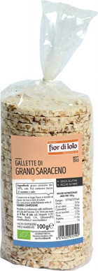 Fior Di Loto - Gallette di Grano Saraceno Senza Glutine Confezione 100 Gr