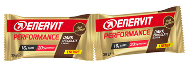 Enervit - Performance Bar Double Cioccolato Fondente Confezione 2x30 Gr