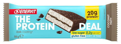 Enervit - The Protein Deal Coconut Party Barretta Proteica  Confezione 55 Gr