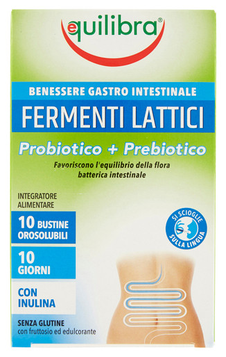 Equilibra - Fermenti Lattici Confezione 10 Bustine Orosolubili