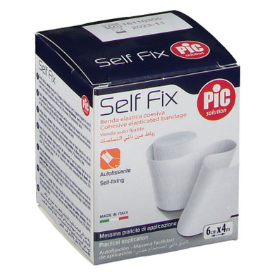 Pic - Self Fix Benda Elastica di Fissaggio 4 Metri Confezione 1 Pezzo