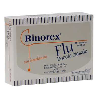 RINOREX FLU DOCCIA NASALE 10FL