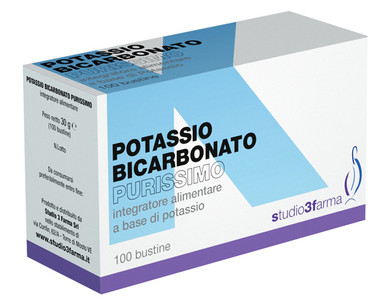 Studio 3 - Potassio e Bicarbonato Purissimo Confezione 100 Bustine