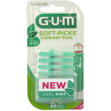 Gum - Comfort Flex Mint Scovolini Interdentali Confezione 40 Pezzi