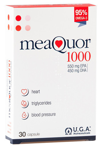 Meaquor 1000 Integratore Di Omega-3 Epa E Dha 1000 Confezione 30 Capsule