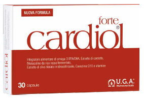 Cardiol - Forte Integratore Per Il Colesterolo e Trigliceridi Confezione 30 Capsule Molli