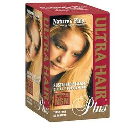 Nature's Plus Ultra Hair Plus - Integratore per Capelli Forti e Luminosi Confezione 60 Tavolette