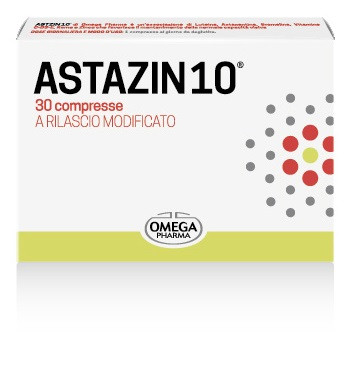 Omega Pharma -Astazin 10 Integratore Salute degli Occhi e Funzionalità Visiva Confezione 30 Compresse
