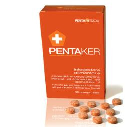 Pentamedical - Pentaker Integratore Unghie E Capelli Confezione 30 Compresse