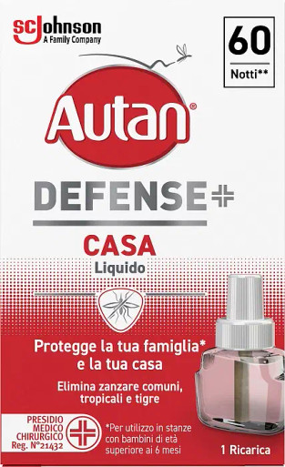 Autan - Defense Casa Repellente Insetti Liquido Elettrico Confezione 1 Ricarica