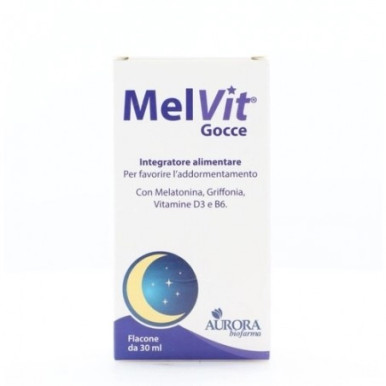 Aurora Biofarma - Melvit Gocce Integratore Sonno Confezione 30 Ml