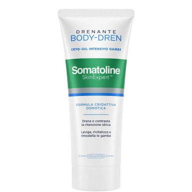 Somatoline - Skin Expert Body-Dren Cryo Gel Intensivo Gambe Affaticate Confezione 200 Ml