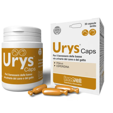 Innovet - Urys Caps Cani E Gatti Confezione 30 Capsule