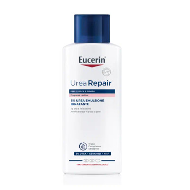 Eucerin - UreaRepair Plus 5% Urea Emulsione Idratante Confezione 250 Ml
