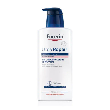 Eucerin - UreaRepair Plus 5% Urea Emulsione Idratante Confezione 400 Ml