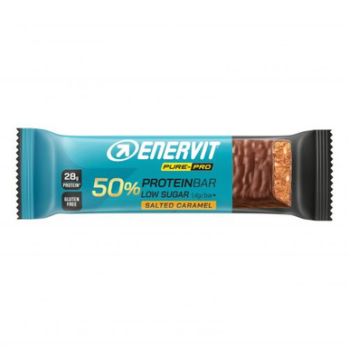 Enervit - Pure Pro 50% Barretta Proteica Gusto Salted Caramel Confezione 55 Gr