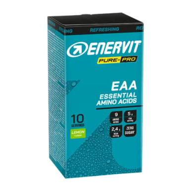Enervit - Pure Pro EAA Aminoacidi Essenziali Gusto Limone Confezione 10 Bustine