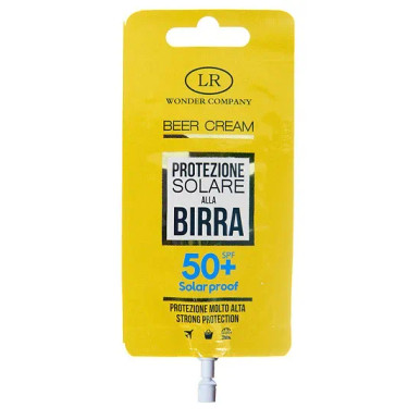 LR Wonder Company - Beer Cream Protezione SPF50+ alla Birra Confezione 15 Ml