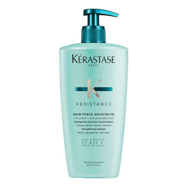 Kerastase - Bain Force Architecte per Capelli Danneggiati Confezione 500 Ml