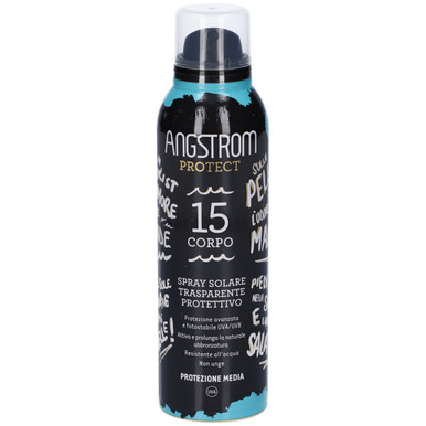 Angstrom - Spray Solare Trasparente SPF15 Confezione 150 Ml