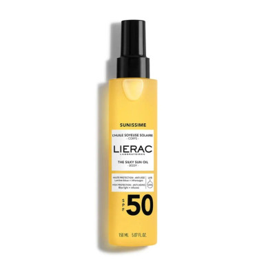 Lierac - Sunissime Olio Solare Setoso SPF50 Confezione 150 Ml