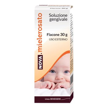 Nova Argentia - Mielerosato Soluzione Gengivale Bambini Confezione 30 Gr