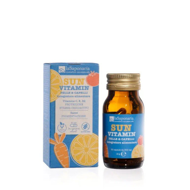 La Saponaria - Sun Vitamin Integratore Solare Confezione 30 Capsule