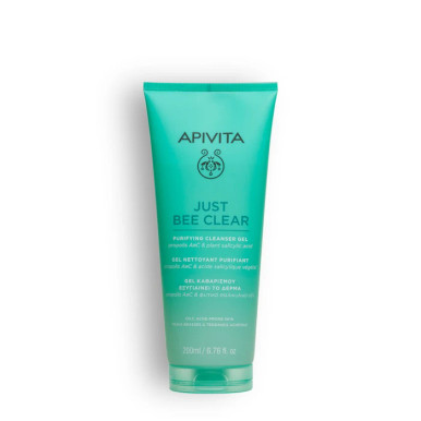 Apivita - Just Bee Clear Gel Detergente Purificante Confezione 200 Ml