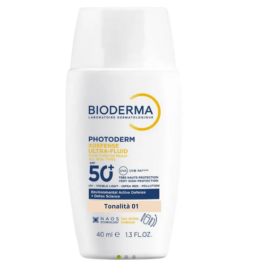 Bioderma - XDefense Ultra Fluid SPF50+ 01 Solare Viso Colorato Confezione 40 Ml