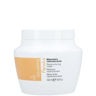 Fanola - Nourishing Maschera Capelli Ristrutturante Confezione 500 Ml