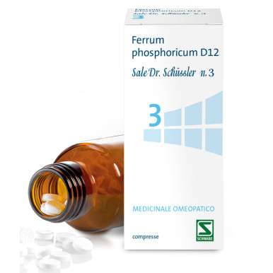 Schwabe Pharma - Dr. Schüssler n.3 Ferrum Phosphoricum Sale D12 Confezione 200 Compresse