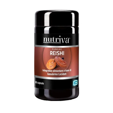 Nutriva - Reishi Integratore Difese Immunitarie Confezione 60 Capsule
