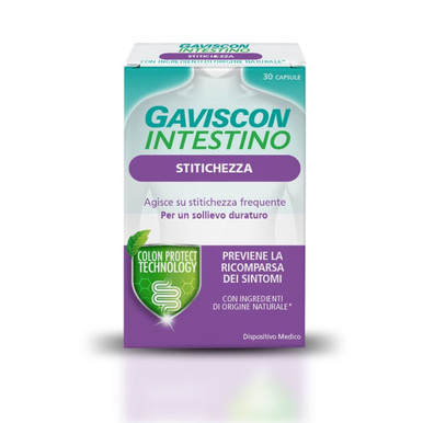 Gaviscon - Intestino Stitichezza Confezione 30 Capsule