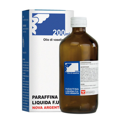 Nova Argentia - Paraffina Liquida F.U. Azione Lassativa Confezione 200 Ml