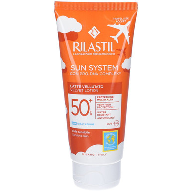 Rilastil - Sun System Latte Vellutato SPF50+ Confezione 100 Ml