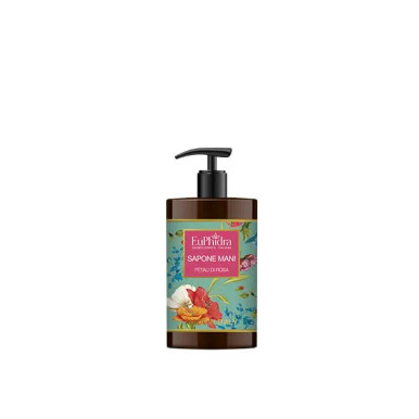 Euphidra - Petali di Rosa Sapone Mani  Confezione 300 Ml