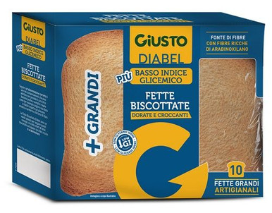 Giusto - Diabel Fette Biscottate Confezione 150Gr