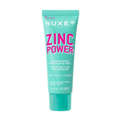 Nuxe - Zinc Power Fluido Mattificante Pelle Grassa e Impura Confezione 40 Ml