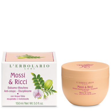 L'Erbolario - Capelli Mossi&Ricci Balsamo Anti-crespo Disciplinante Confezione 150 Ml